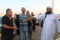 بالصور: انطلاق حافلة الفوج الثاني من حجاج مدينة يافا إلى الديار الحجازية 